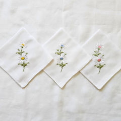 Ladies 'Daisy' Hankies 1pk