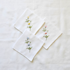 Ladies 'Daisy' Hankies 1pk