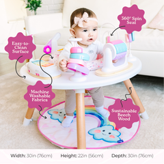 4-in-1 Activity Center Rainbow