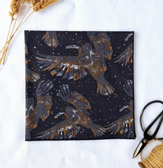 Little Acorn Mens Liberty Hanky 'Storm' - Midnight