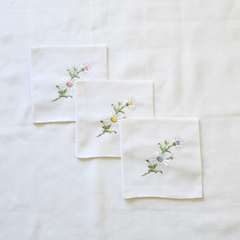 Ladies 'Daisy' Hankies 1pk