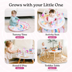4-in-1 Activity Center Rainbow