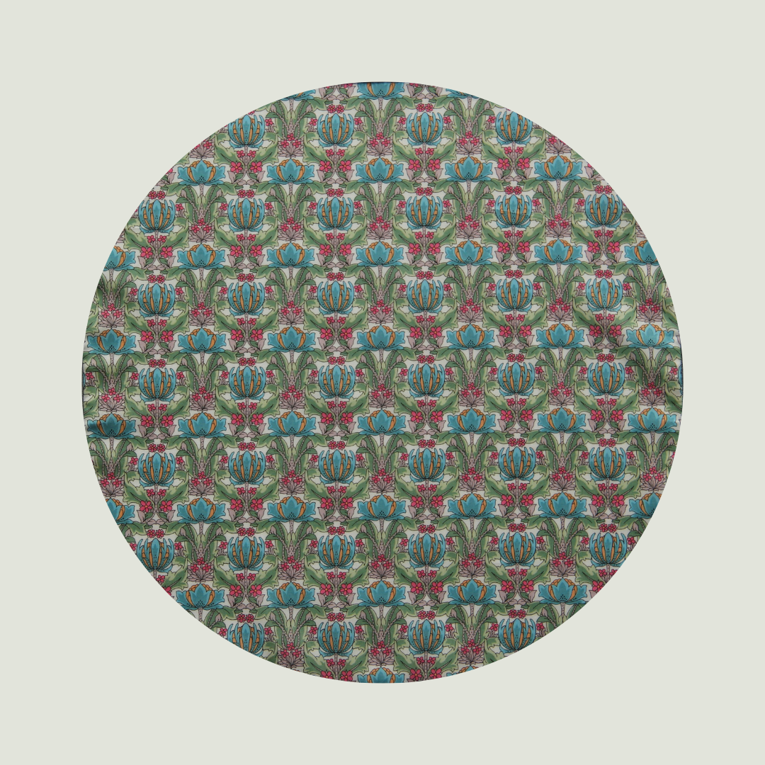 Little Acorn Liberty Square Scarf 'Danuna' - Soft Green