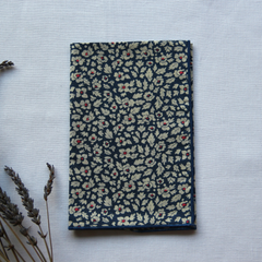 Little Acorn Womens Liberty Hanky 'Feather Fields' - Dark Blue