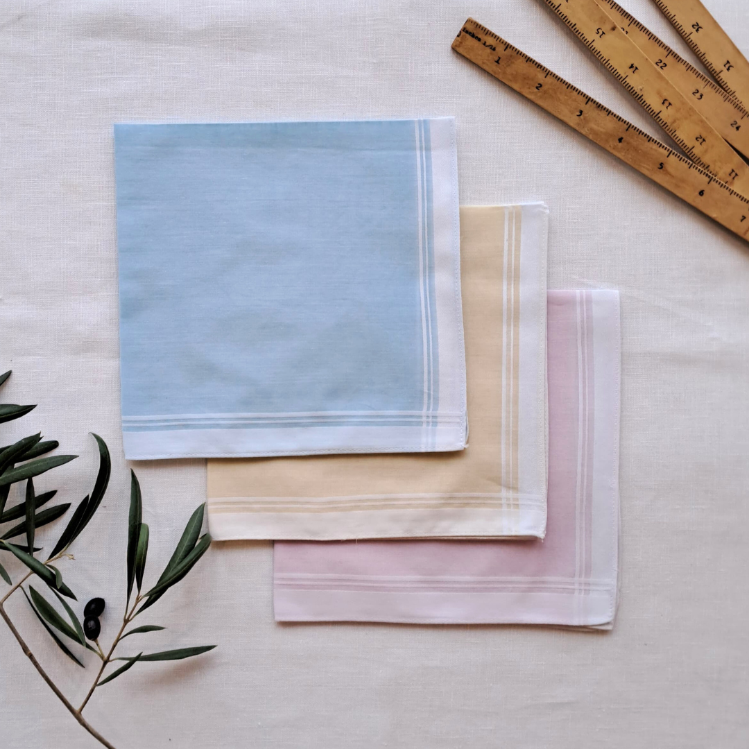 Ladies 'Freida' Hankies 3pk