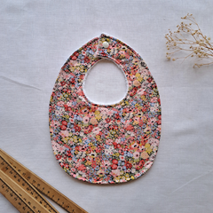 Little Acorn Liberty Bib 'Thorpe Hill' - Peach